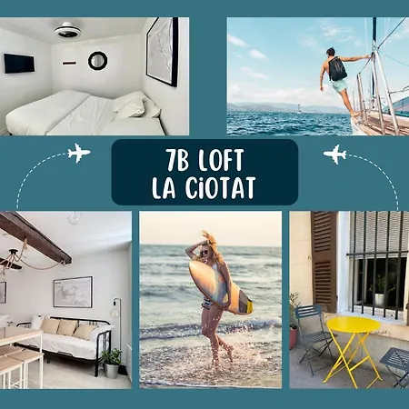 7b Loft - 4 Pers - 3 Etoiles - Clim - 1 Mn Vieux Port - Lc13 アパート *