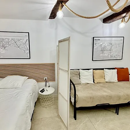 7b Loft - 4 Pers - 3 Etoiles - Clim - 1 Mn Vieux Port - Lc13 アパート